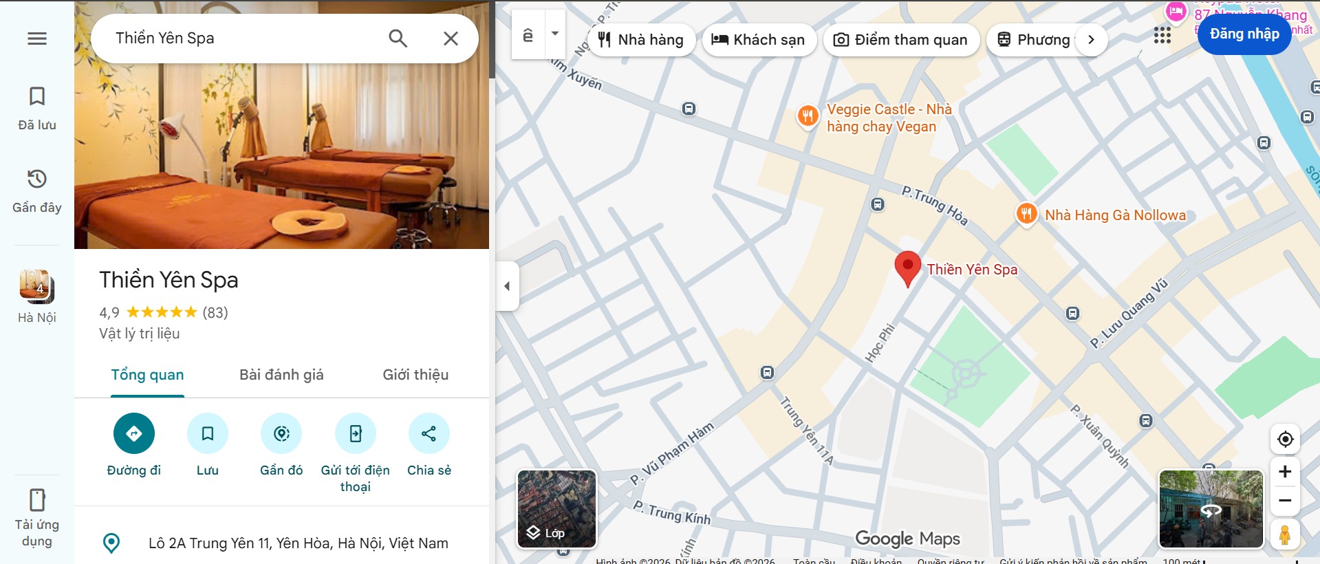 massage nuru phường Yên Hoà