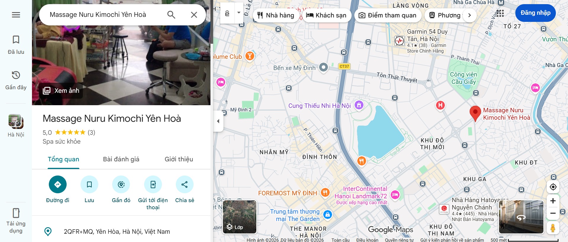 massage nuru phường Yên Hoà