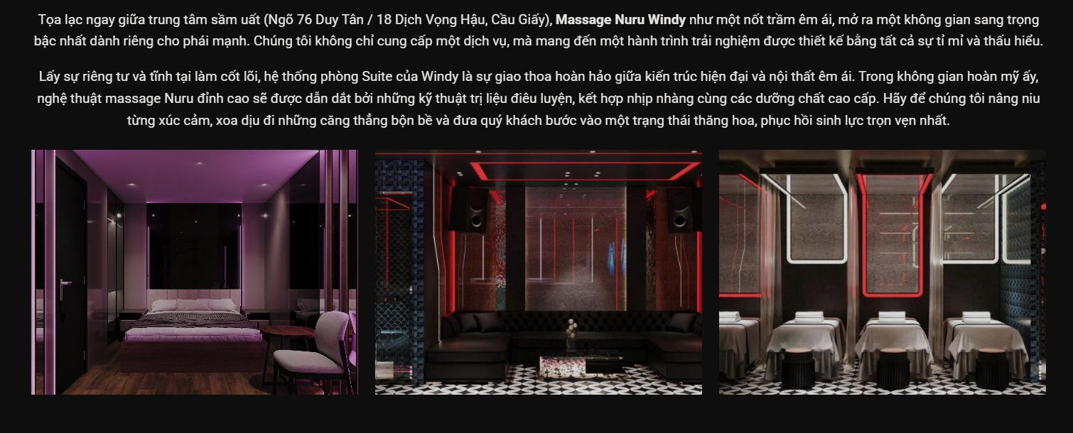 massage nuru phường Yên Hoà