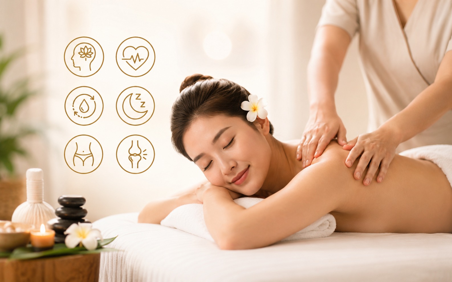 Những tác động tích cực massage body đối với cơ thể