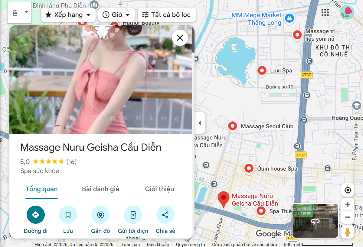 Massage Nuru Geisha Cầu Diễn